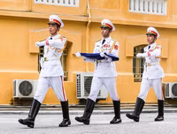 [ẢNH] Toàn cảnh lễ thượng cờ ASEAN ở Hà Nội