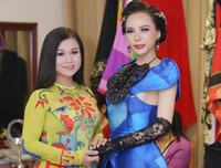 Á hậu Ngọc Quỳnh hội ngộ 