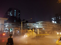 [Ảnh] Lực lượng Công an chốt chặn, kiểm soát chặt chẽ Bệnh viện Bạch Mai phòng dịch Covid-19