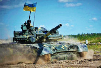 [ẢNH] Nâng cấp hàng loạt xe tăng T-80BV, Ukraine quyết tiến vào miền Đông?