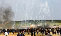 Tiếp tục xảy ra xung đột đẫm máu tại dải Gaza