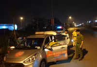 Cận cảnh vụ bắt đối tượng vận chuyển ma túy bằng xe taxi