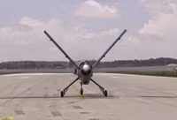 [ẢNH] 'Ác điểu' Wing Loong Trung Quốc lại bị phiến quân Hồi giáo bắn cháy