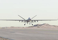 [ẢNH] 'Ác điểu' Wing Loong Trung Quốc lại bị phiến quân Hồi giáo bắn cháy