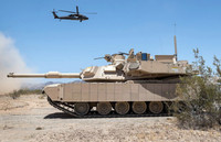 [ẢNH] Xe tăng Mỹ bất ngờ quay lại Syria, tình hình Trung Đông đột ngột căng thẳng