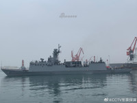 [ẢNH] Gepard 3.9 Việt Nam sánh vai cùng dàn chiến hạm hiện đại tại Trung Quốc