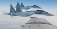 [ẢNH] Chiến đấu cơ Israel bị Su-35 Nga truy đuổi chính là F-35I Adir?