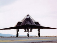 [ẢNH] Mỹ cho cần cẩu nghiền nát 'chim ưng đêm tàng hình' F-117