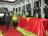 [ẢNH] Toàn cảnh lễ viếng Chủ tịch nước Trần Đại Quang