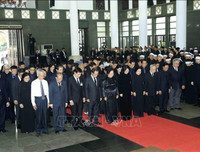 [ẢNH] Toàn cảnh lễ viếng Chủ tịch nước Trần Đại Quang