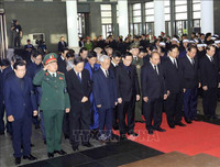 [ẢNH] Toàn cảnh lễ viếng Chủ tịch nước Trần Đại Quang