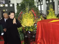 [ẢNH] Toàn cảnh lễ viếng Chủ tịch nước Trần Đại Quang