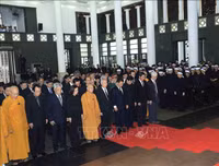 [ẢNH] Toàn cảnh lễ viếng Chủ tịch nước Trần Đại Quang