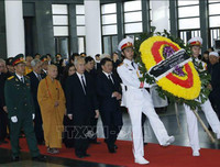 [ẢNH] Toàn cảnh lễ viếng Chủ tịch nước Trần Đại Quang