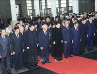 [ẢNH] Toàn cảnh lễ viếng Chủ tịch nước Trần Đại Quang