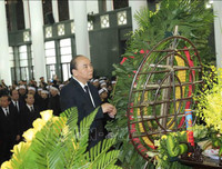 [ẢNH] Toàn cảnh lễ viếng Chủ tịch nước Trần Đại Quang