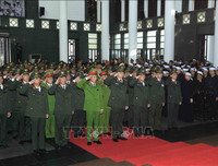 [ẢNH] Toàn cảnh lễ viếng Chủ tịch nước Trần Đại Quang