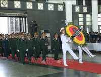 [ẢNH] Toàn cảnh lễ viếng Chủ tịch nước Trần Đại Quang