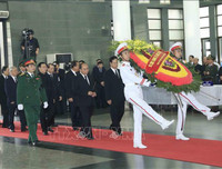 [ẢNH] Toàn cảnh lễ viếng Chủ tịch nước Trần Đại Quang