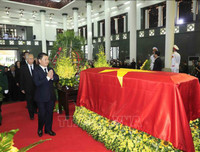 [ẢNH] Toàn cảnh lễ viếng Chủ tịch nước Trần Đại Quang