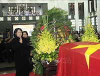 [ẢNH] Toàn cảnh lễ viếng Chủ tịch nước Trần Đại Quang