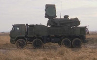 [ẢNH] Pantsir-S1 Syria phóng 9 quả đạn mới chặn nổi 1 tên lửa Israel