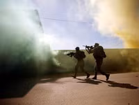 Xem lính Mỹ và Israel sát cánh cầm súng 