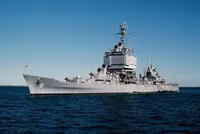 Khám phá sức mạnh tuần dương hạm hạt nhân đầu tiên trên thế giới của Mỹ