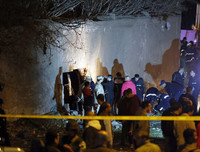 [Ảnh] Cận cảnh hiện trường vụ xe chở du khách Việt bị đánh bom ở Ai Cập