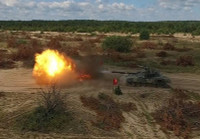 [ẢNH] Vừa nhận chiến tăng nâng cấp, Ukraine tung ngay tới miền Đông