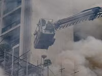 Cháy nhà xưởng ở Đài Loan, nhiều lính cứu hỏa thiệt mạng