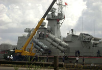 [ẢNH] Tên lửa diệt hạm Nga vừa bắn chìm chiến hạm tại bờ biển Syria mạnh cỡ nào?