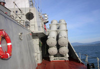 [ẢNH] Tên lửa diệt hạm Nga vừa bắn chìm chiến hạm tại bờ biển Syria mạnh cỡ nào?