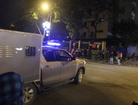 Hình ảnh cách ly bị cáo trong phiên tòa xử ông Đinh La Thăng và đồng phạm