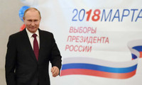 Lãnh đạo thế giới chúc mừng ông Putin tái đắc cử