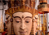 Những ngày viếng cuối cùng nhà vua Thái Lan, Bhumibol Adulyadej, chuẩn bị cho lễ hỏa táng