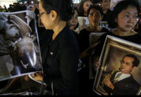 Những ngày viếng cuối cùng nhà vua Thái Lan, Bhumibol Adulyadej, chuẩn bị cho lễ hỏa táng