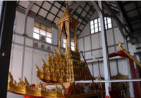 Những ngày viếng cuối cùng nhà vua Thái Lan, Bhumibol Adulyadej, chuẩn bị cho lễ hỏa táng