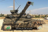 [ẢNH] Nga viện trợ cho Syria phiên bản xe tăng T-90 siêu đặc biệt