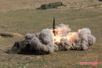 [ẢNH] Nga sử dụng Iskander-M tấn công khủng bố ở Syria