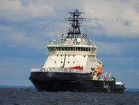 Tàu phá băng trang bị tên lửa hành trình Kalibr gia nhập hải quân Nga