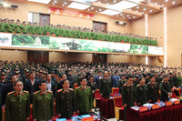 Toàn cảnh lễ ra quân của CATP Hà Nội bảo vệ Hội nghị thượng đỉnh Mỹ - Triều Tiên lần 2