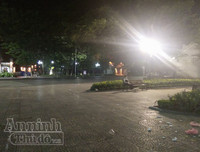 Đêm Hà Nội bình yên sau 