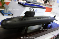 [ẢNH] Trung Quốc khởi đóng tàu ngầm AIP 