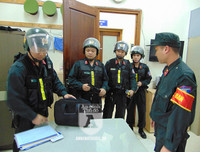 [ẢNH] Sát cánh cùng Cảnh sát Cơ động trong buổi tuần tra xử lý vi phạm về mũ bảo hiểm