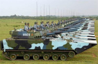 [ẢNH] Trung Quốc triển khai chiến mã thép ZTD-05 tới eo biển Đài Loan