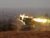 [ẢNH] Tiếng rít của rocket BM-21 khiến phiến quân Syria bạt vía kinh hoàng bỏ chạy