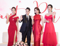 Tường San, Huyền My khoe vai trần nuột nà, Đỗ Mỹ Linh diện váy xẻ táo bạo