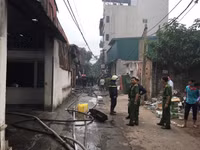 [Ảnh] Hiện trường vụ cháy nghiêm trọng ở Trung Văn