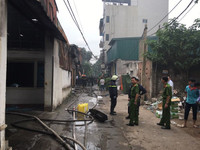 [Ảnh] Hiện trường vụ cháy nghiêm trọng ở Trung Văn